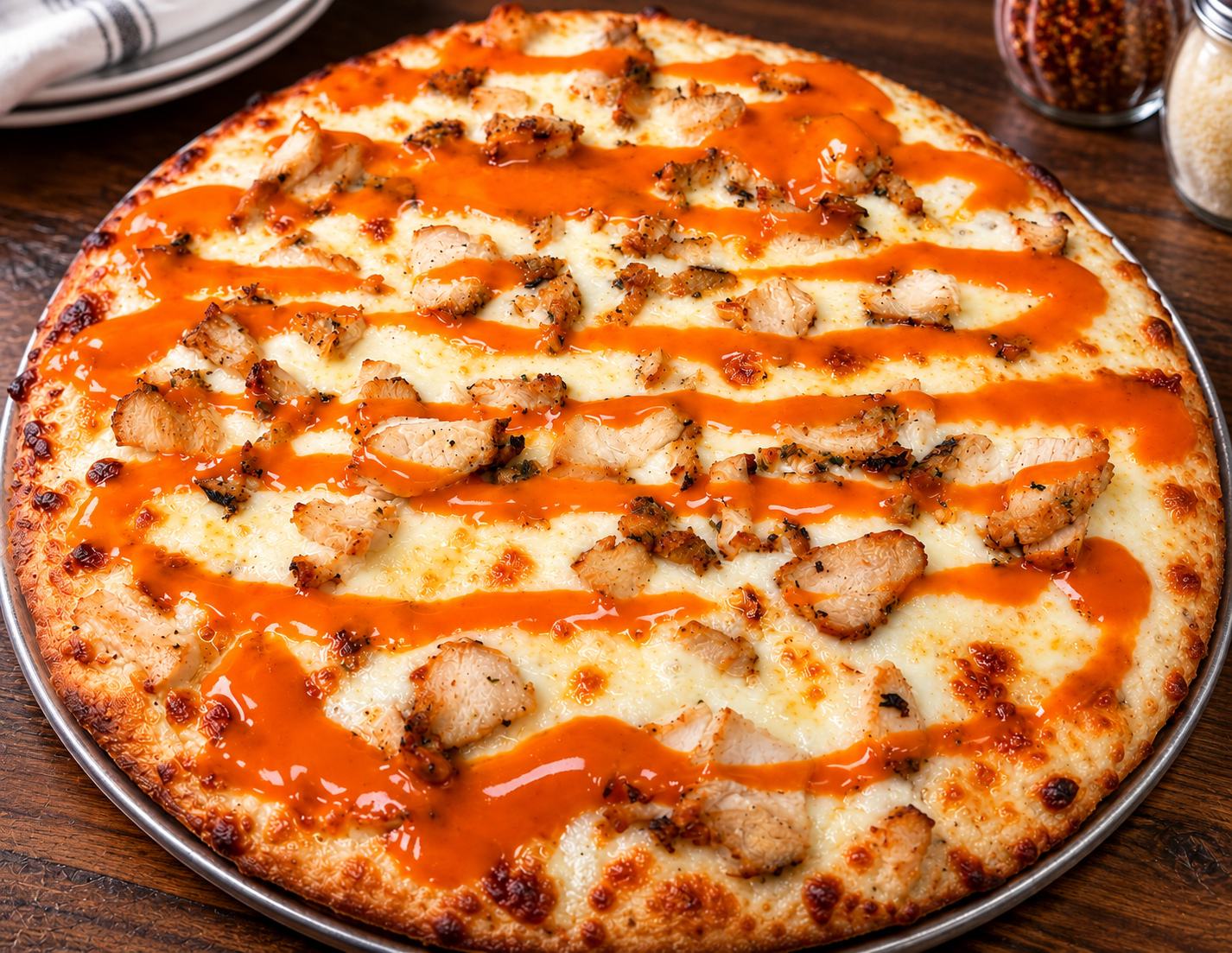 Buffalo Chicken Ranch Pizza of the Month